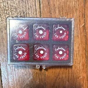 Las Vegas Red Dice Set 🆕